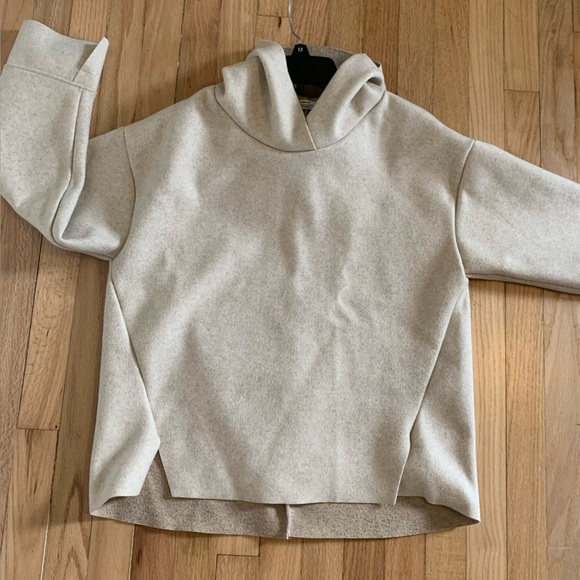 Purple Brand Raw Edge Hoodie Pullover Neutral Unisex Futuristic One Size - Picture 11 of 11